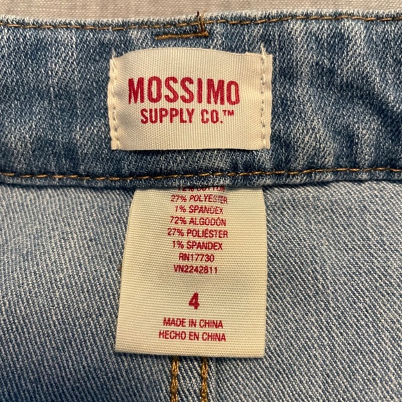 Mossimo Supply Co. Denim Jean Button Down Skirt Size 4 - Picture 3 of 3